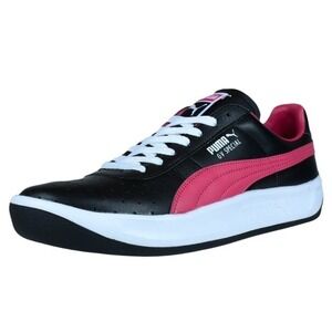 PUMA GV Special Men’s 12 Black Pink Retro Court Sneakers